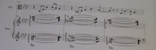 3:58 -  The second of the three piano glissandi should really be played from high to low, but the computer program doesn't recognize that notated direction.