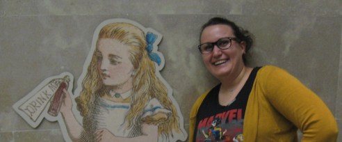 Kelly and Alice. Kelly is at the right.