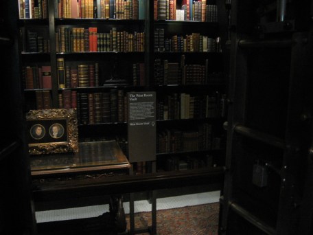 The large vault, where Morgan kept especially valuable books