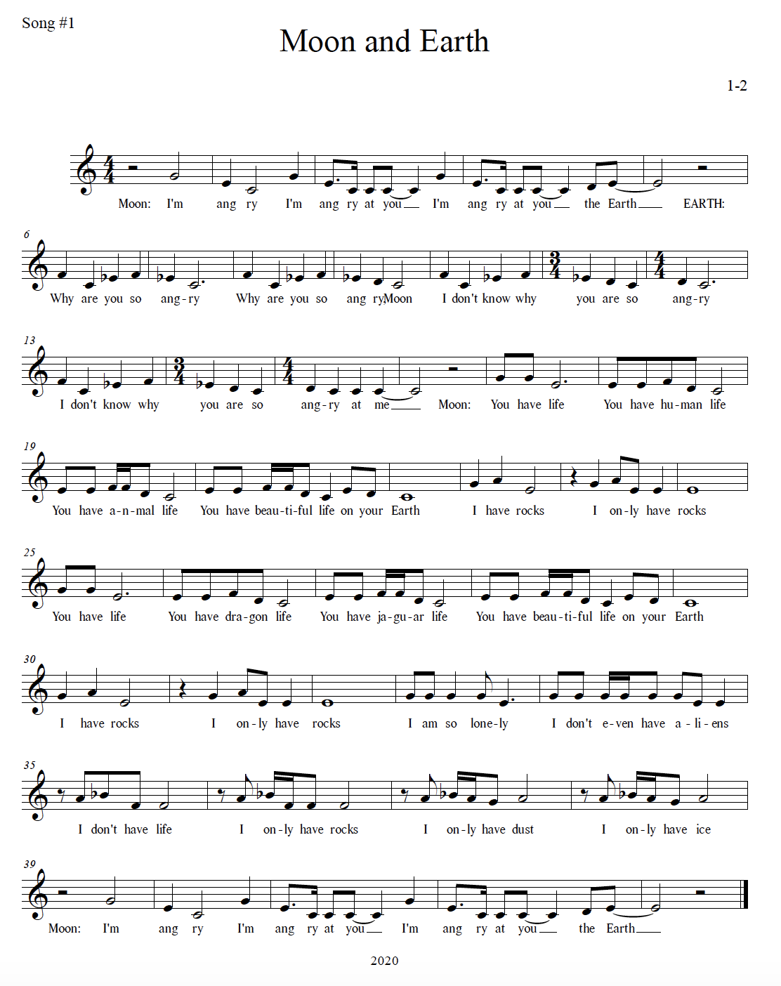 1-2 song 1