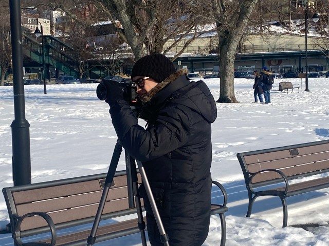 Film Shoot and Ice Flows on the Hudson | Notes from a Composer